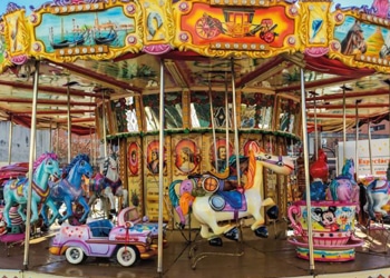 Rueda Caballito - Carrusel - Atracciones de Feria